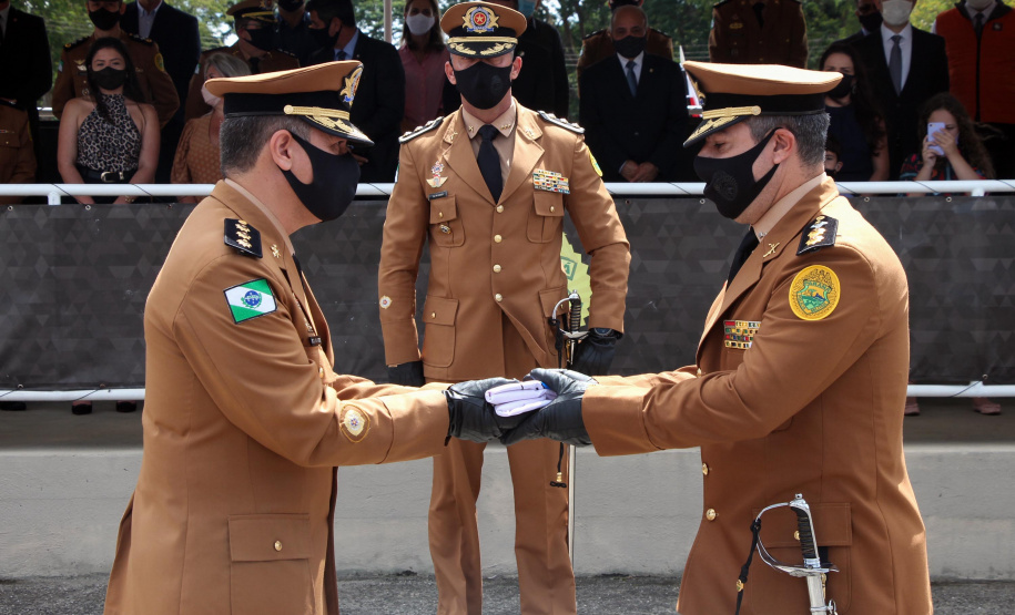 Solenidade marca a passagem de comando da APMG em São José dos Pinhais, na RMC