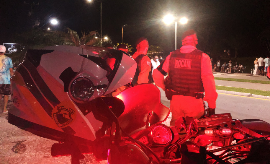 Com reforço de policiamento no Litoral, PM atende 208 ocorrências e faz 22 encaminhamentos no Réveillon 2021