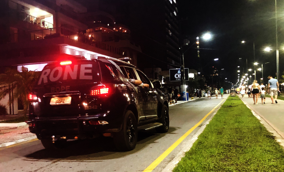 Com reforço de policiamento no Litoral, PM atende 208 ocorrências e faz 22 encaminhamentos no Réveillon 2021