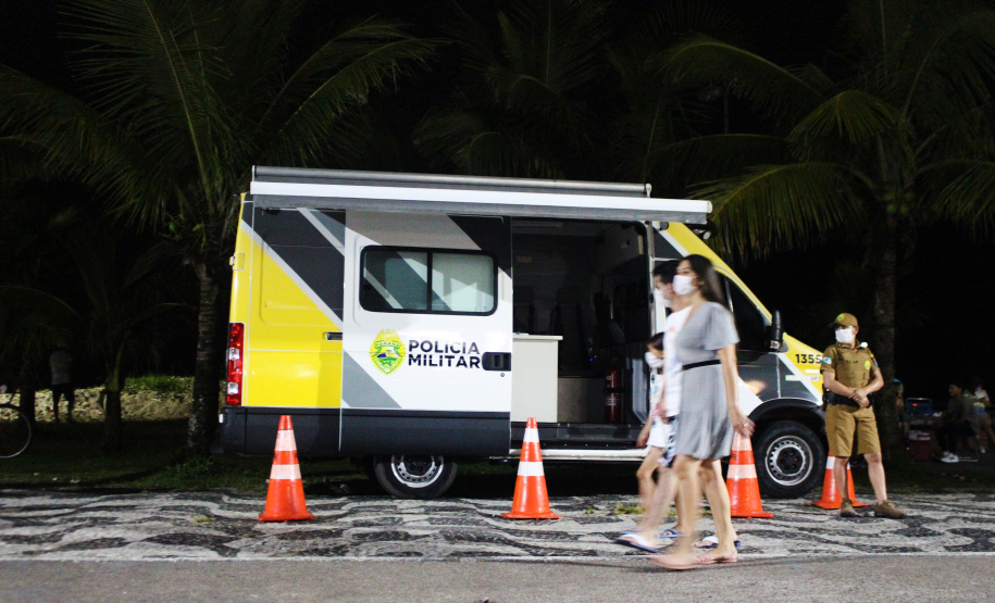 Com reforço de policiamento no Litoral, PM atende 208 ocorrências e faz 22 encaminhamentos no Réveillon 2021