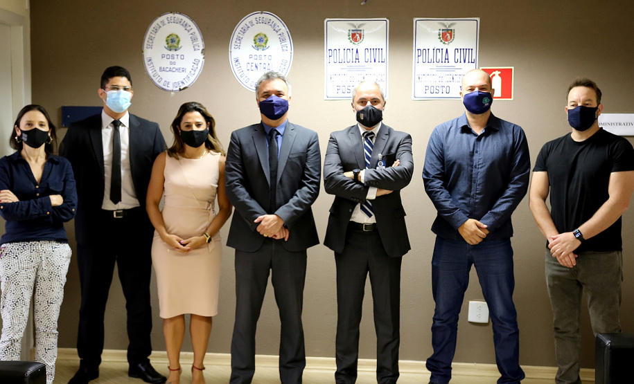 Polícia Civil recebe comissão do Instituto de Identificação do Distrito Federal