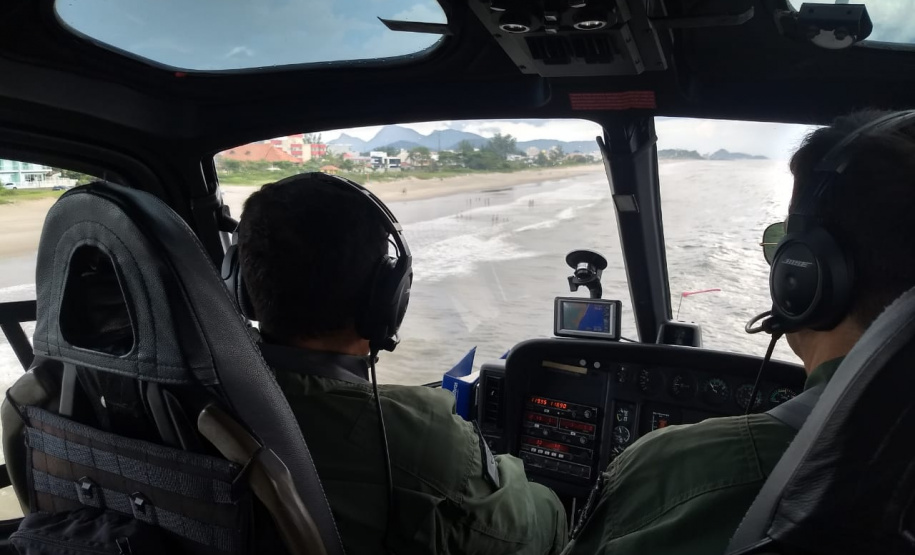 Polícia Civil realiza operações aéreas durante o Verão Consciente