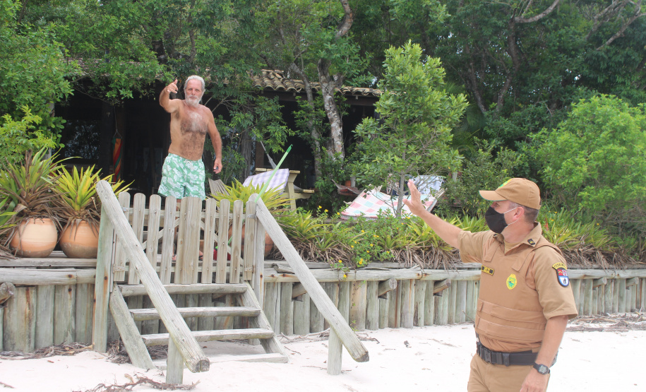 Comerciantes e turistas aprovam policiamento preventivo na Ilha do Mel