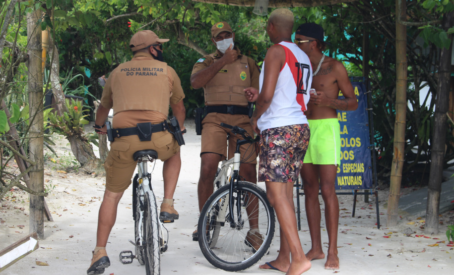 Comerciantes e turistas aprovam policiamento preventivo na Ilha do Mel