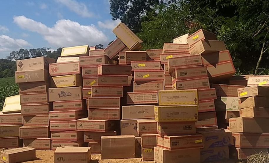 Polícia Civil recupera carga de chocolate roubada avaliada em R$ 400 mil