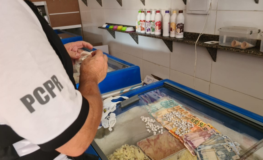 Policia Civil descobre sorveteria que vendia drogas no litoral