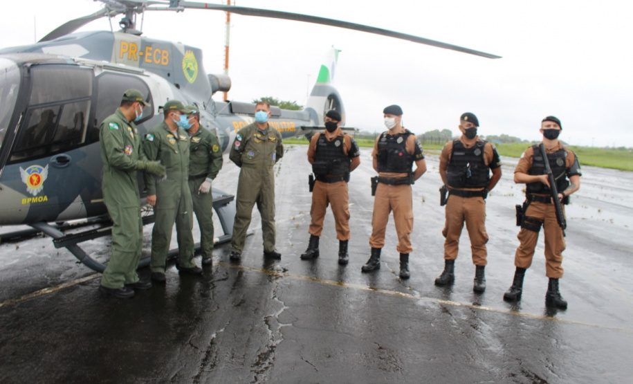 Batalhão da PM de Operações Aéreas realiza 100 missões e 45 dias da temporada
