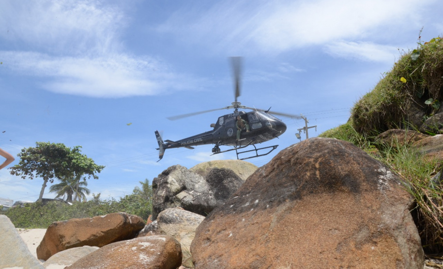 Polícia Civil realiza operações aéreas durante o Verão Consciente