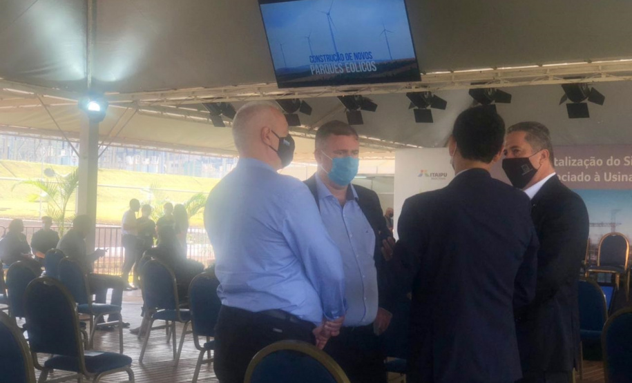 Secretário da Segurança participa de evento com Presidente da República e Governador do Paraná, em Foz do Iguaçu