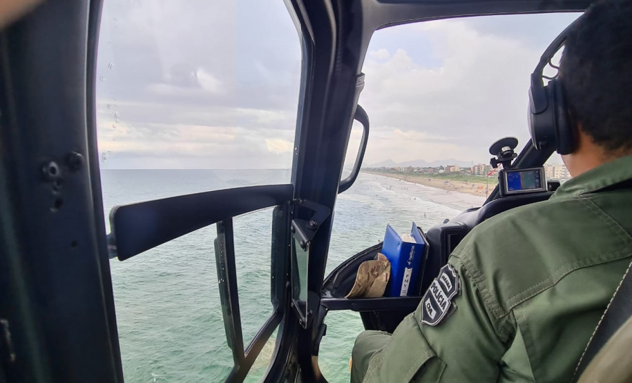 Polícia Civil realiza operações aéreas durante o Verão Consciente