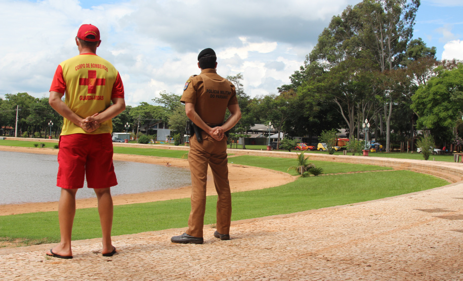 PM e Bombeiros atuam nas prainhas de água doce da Costa Oeste