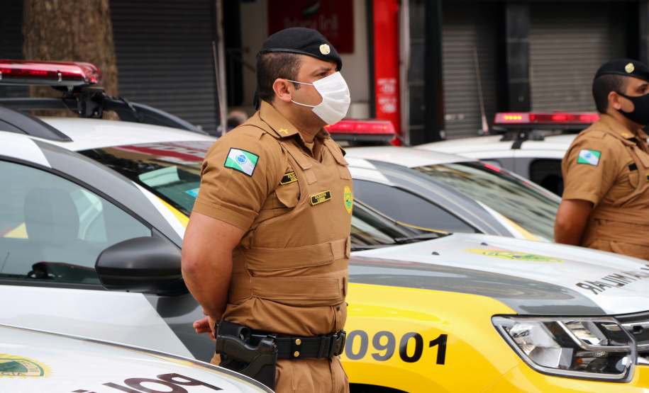 Principais eixos comerciais de Curitiba recebem reforço de policiamento ostensivo