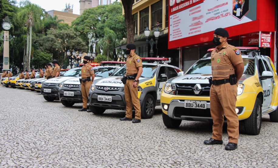 Principais eixos comerciais de Curitiba recebem reforço de policiamento ostensivo