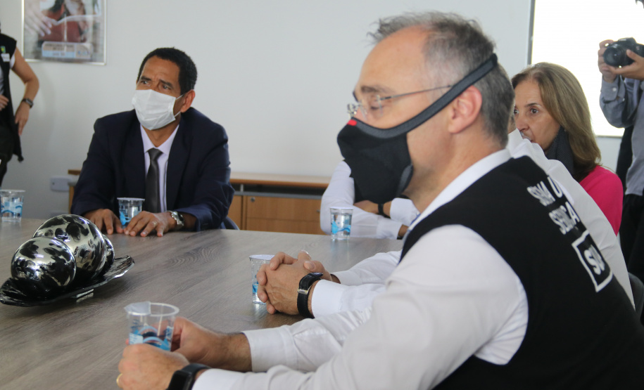 Ministro da Justiça e Segurança visita Delegacia da Mulher e do Adolescente em São José dos Pinhais, na RMC