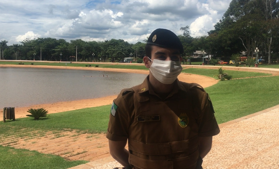 PM e Bombeiros atuam nas prainhas de água doce da Costa Oeste