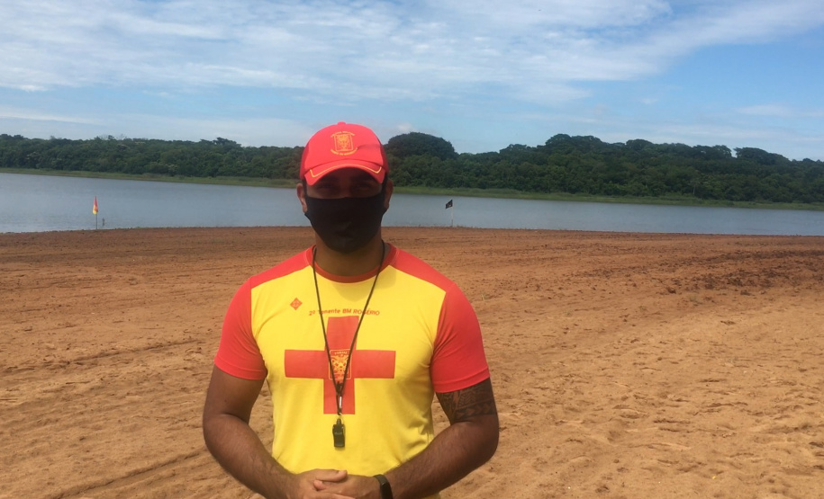 PM e Bombeiros atuam nas prainhas de água doce da Costa Oeste