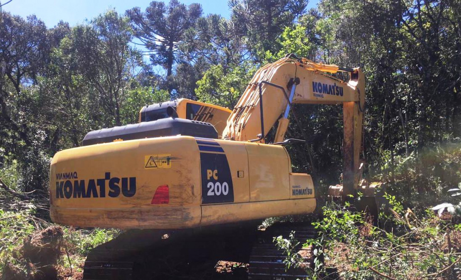 Trio é autuado em quase R$ 100 mil por destruição de vegetação nativa em Guarapuava (PR)