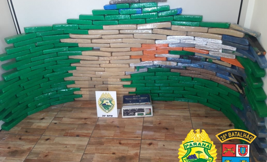 PM e PC desencadeiam Operação Hermanos e apreendem mais de 160 quilos de maconha nos Campos Gerais