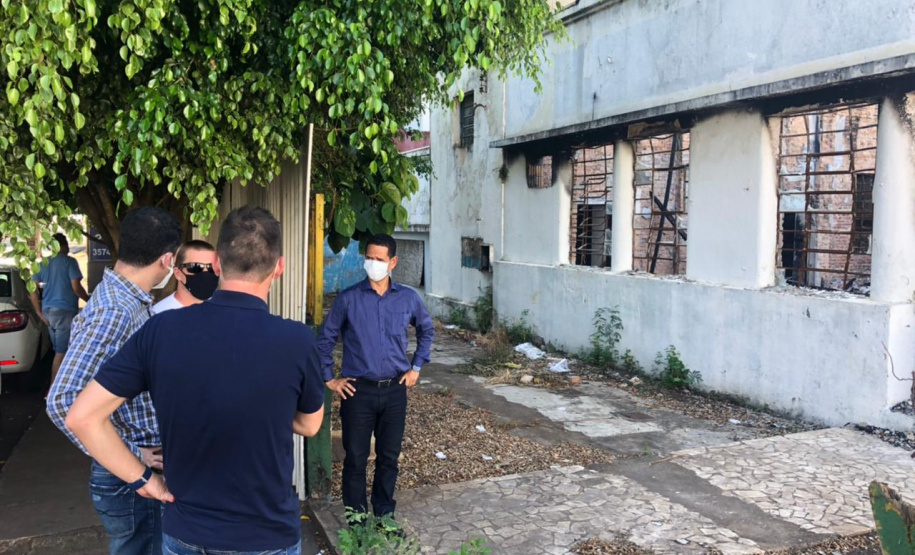 Coronel Marinho participa de reuniões e visita obras em andamento em Foz