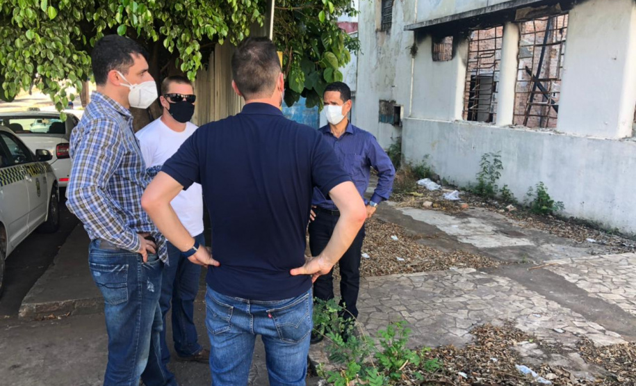 Coronel Marinho participa de reuniões e visita obras em andamento em Foz