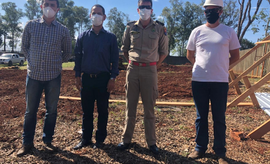 Coronel Marinho participa de reuniões e visita obras em andamento em Foz