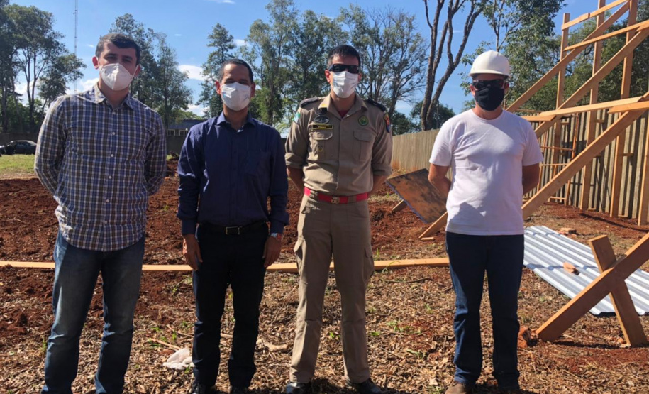 Coronel Marinho participa de reuniões e visita obras em andamento em Foz