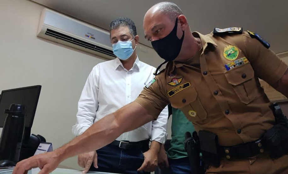 Comandante-Geral da PM preside passagem de comando de unidade de Rolândia e se reúne com autoridades no Norte do PR