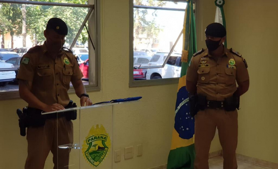 Comandante-Geral da PM preside passagem de comando de unidade de Rolândia e se reúne com autoridades no Norte do PR