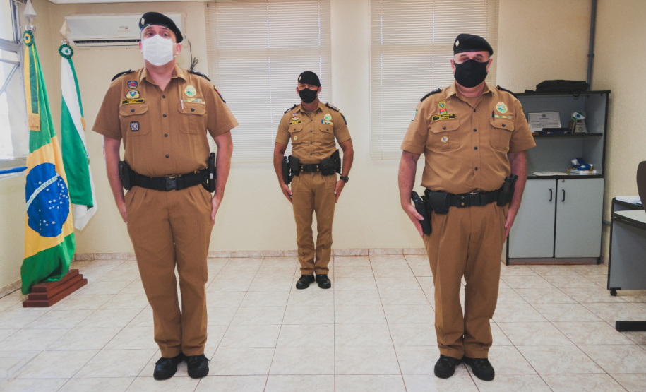 Batalhão da PM de Rolândia (PR) recebe novo Comandante durante rápida solenidadeBatalhão da PM de Rolândia (PR) recebe novo Comandante durante rápida solenidade