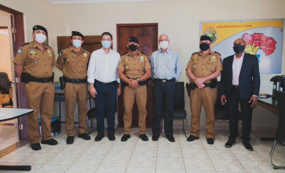 Batalhão da PM de Rolândia (PR) recebe novo Comandante durante rápida solenidadeBatalhão da PM de Rolândia (PR) recebe novo Comandante durante rápida solenidade