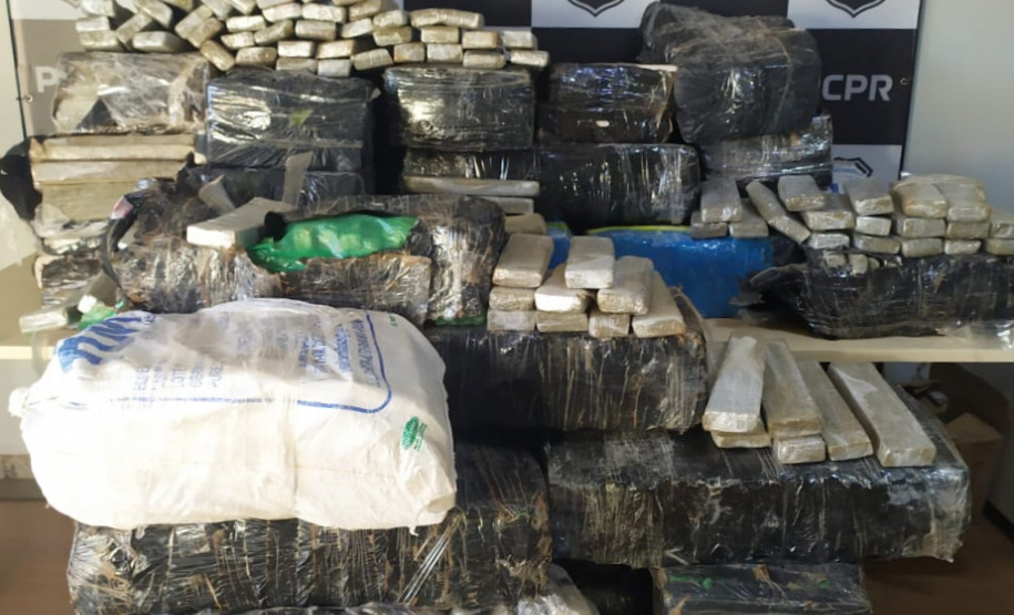 No Paraná, polícias apreendem 145 toneladas a mais de drogas em 2020