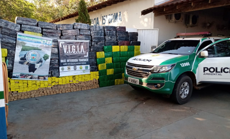 No Paraná, polícias apreendem 145 toneladas a mais de drogas em 2020