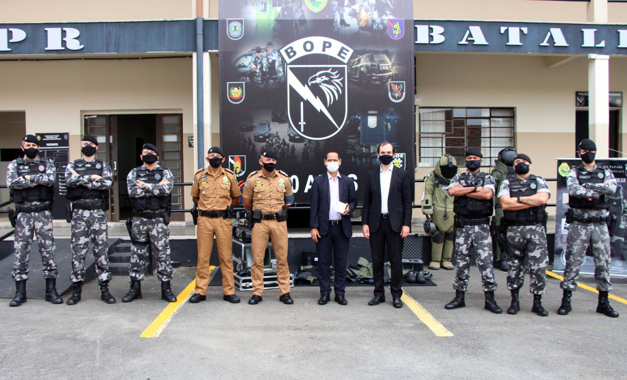 Esquadrão Antibombas recebe novos trajes de R$ 1,2 milhão para atendimentos de ocorrências