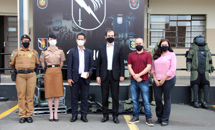 Esquadrão Antibombas recebe novos trajes de R$ 1,2 milhão para atendimentos de ocorrências