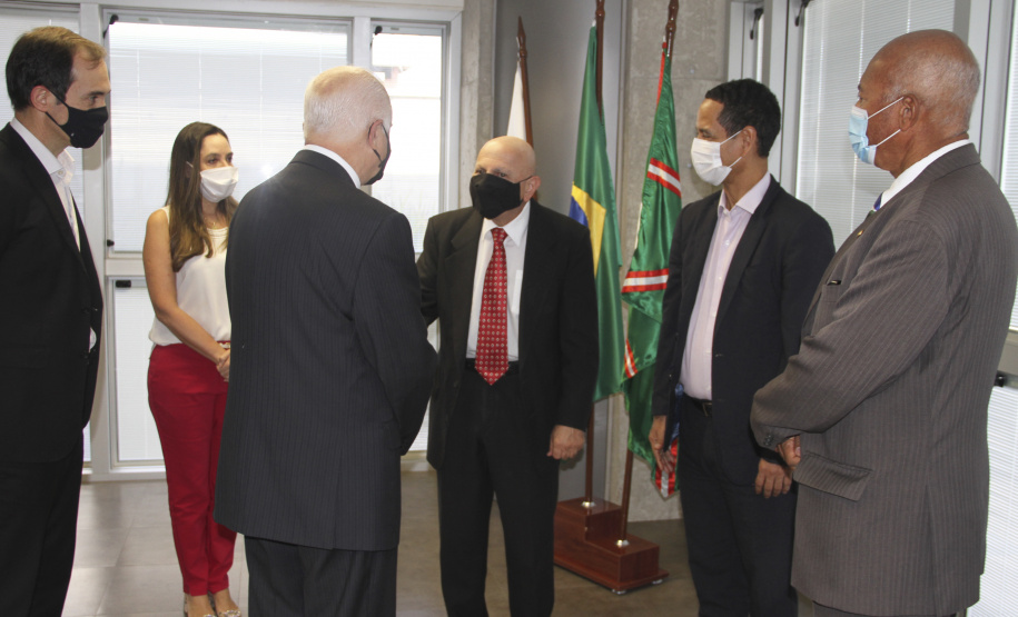 Visita do ministro do STM