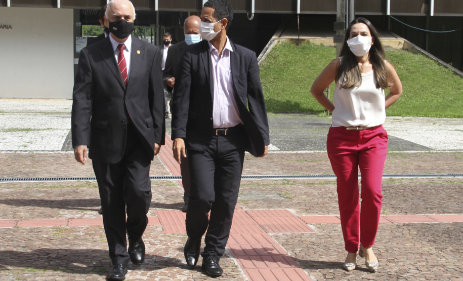 Visita do ministro do STM