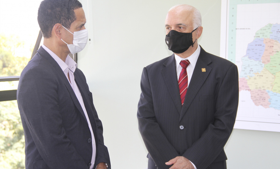 Visita do ministro do STM