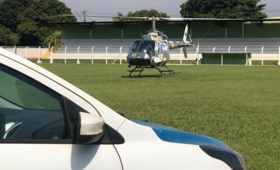 Aeronaves da PM levam vacinas e insumos para municípios do Interior do Paraná