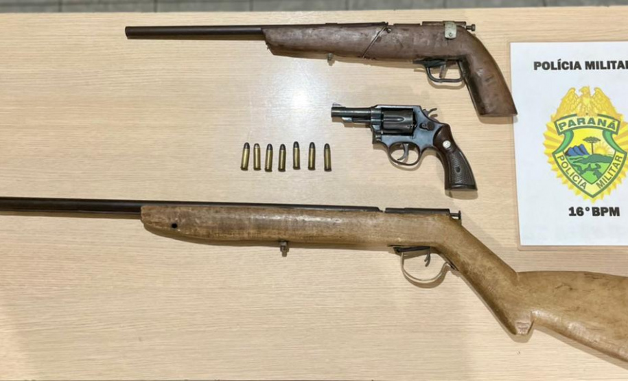 Batalhão da PM de Guarapuava (PR) é premiado pelo Governo do estado por apreender mais armas de fogo no ano de 2020