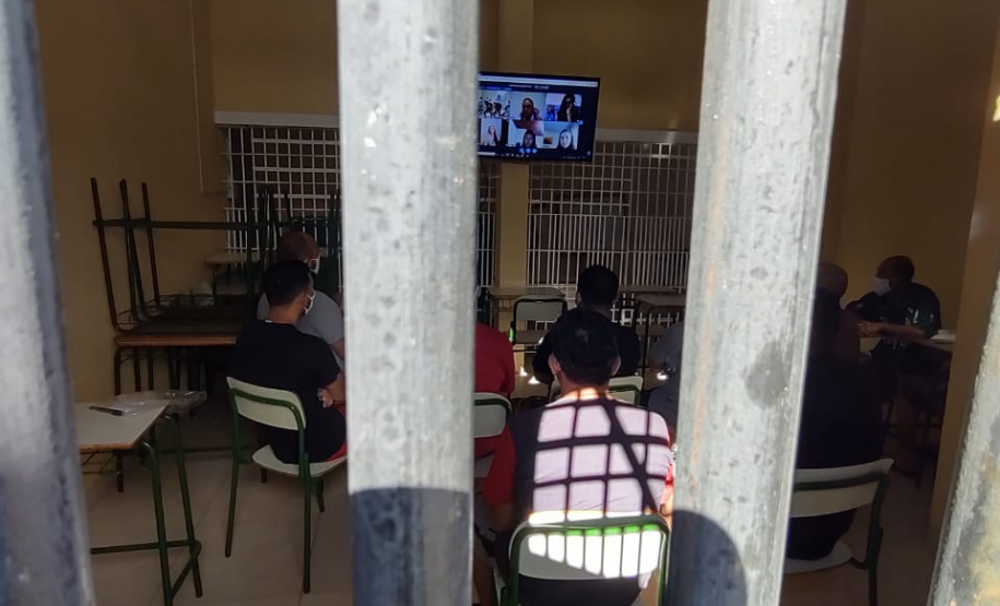 Presos da Cadeia Pública de Guarapuava recebem oficinas de animação sociocultural