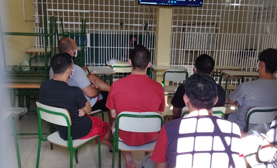 Presos da Cadeia Pública de Guarapuava recebem oficinas de animação sociocultural