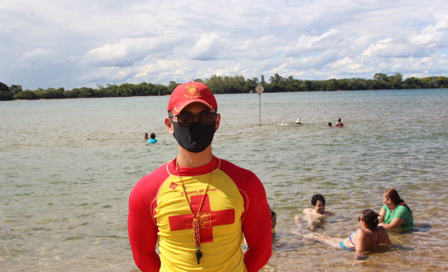 Turistas aprovam fiscalização e segurança da PM e Corpo de Bombeiros nas praias de água doce da Costa Noroeste