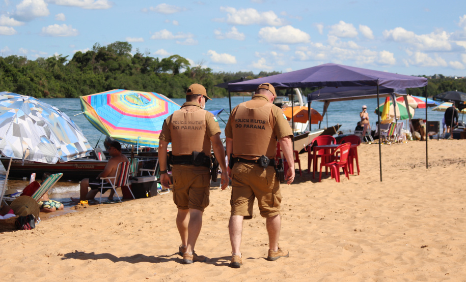 Turistas aprovam fiscalização e segurança da PM e Corpo de Bombeiros nas praias de água doce da Costa Noroeste