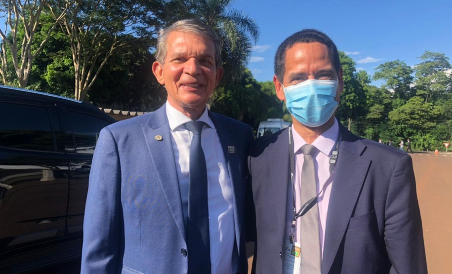 Secretário da Segurança Pública prestigia posse do novo diretor da Itaipu Binacional em Foz do Iguaçu