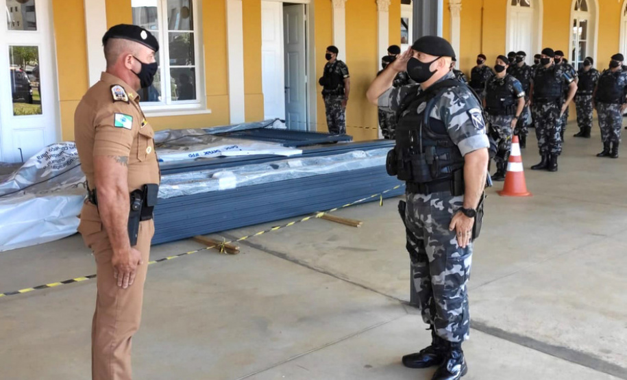 PM lança em Ponta Grossa operação para inibir crimes violentos no Estado
