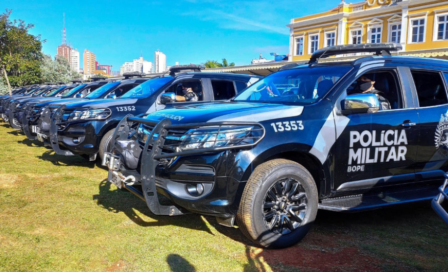PM lança em Ponta Grossa operação para inibir crimes violentos no Estado