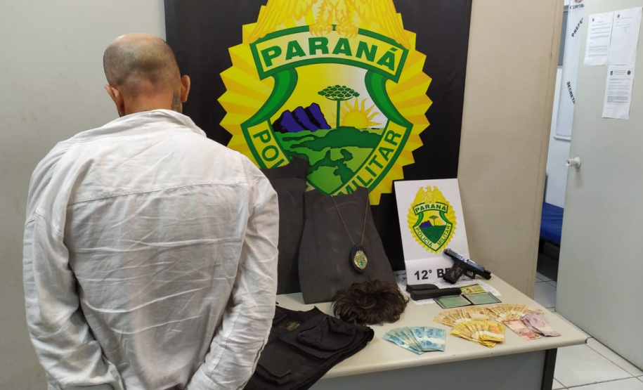 PM prende foragido da Justiça condenado a 76 anos de prisão