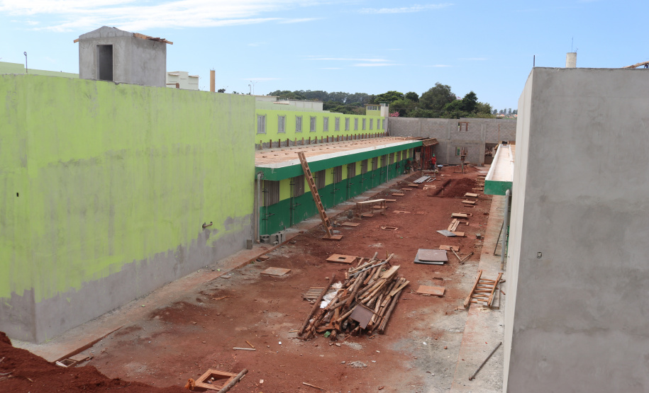 Secretário da Segurança Pública acompanha obras de ampliação da Penitenciária de Foz do Iguaçu I