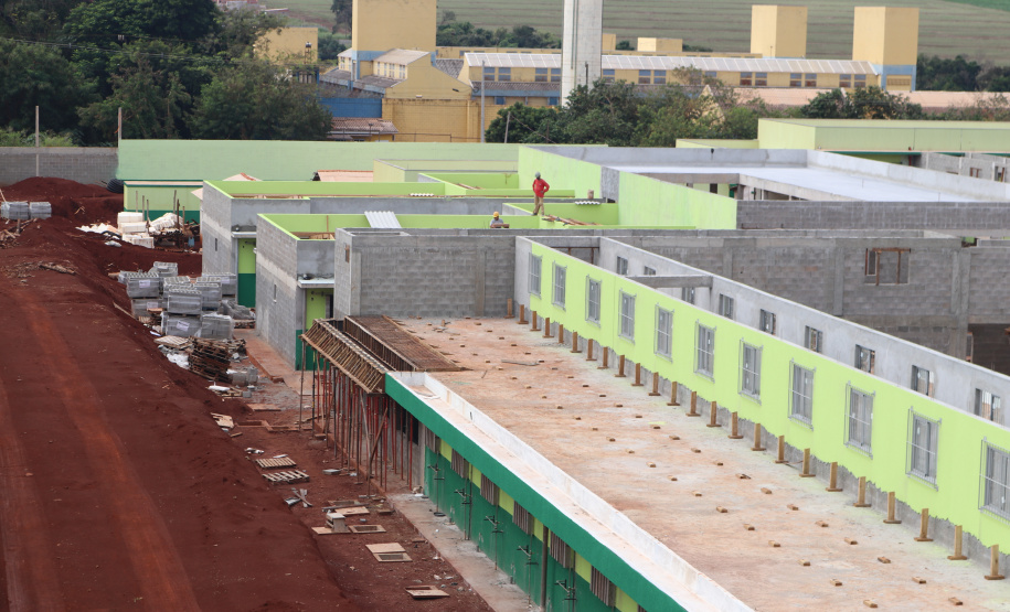 Secretário da Segurança Pública acompanha obras de ampliação da Penitenciária de Foz do Iguaçu I