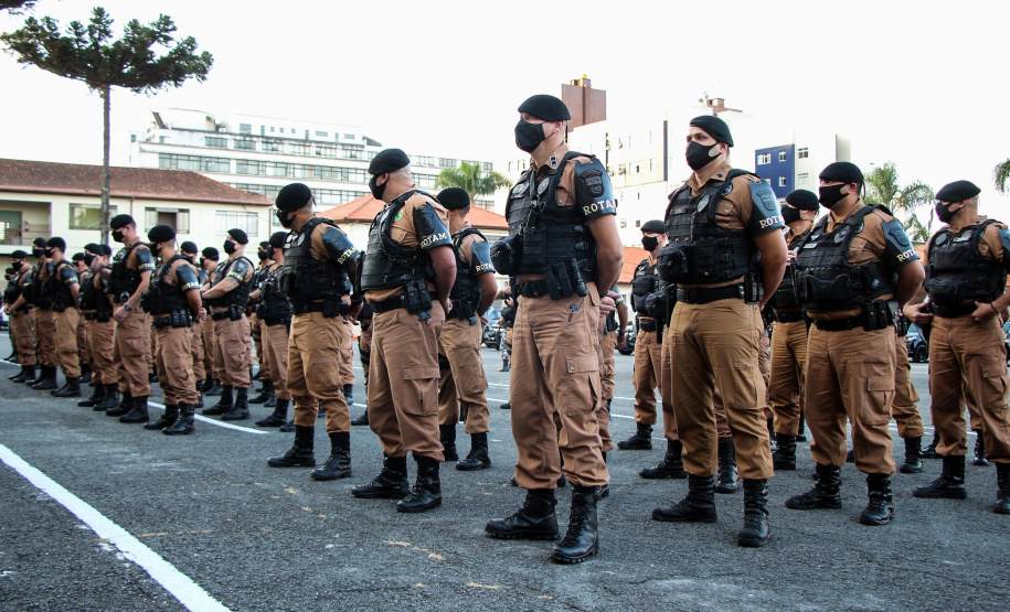 PM lança Operação Tático Móvel III em Curitiba e no Interior do estado